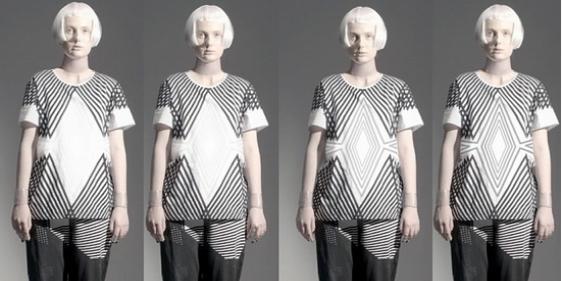 智能服饰新品：可根据紫外线改变图案的智能服装亮相